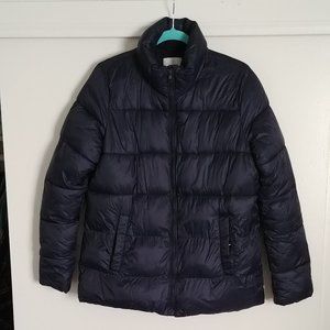 Old Navy Puffer Jacket Medium Navy Blue